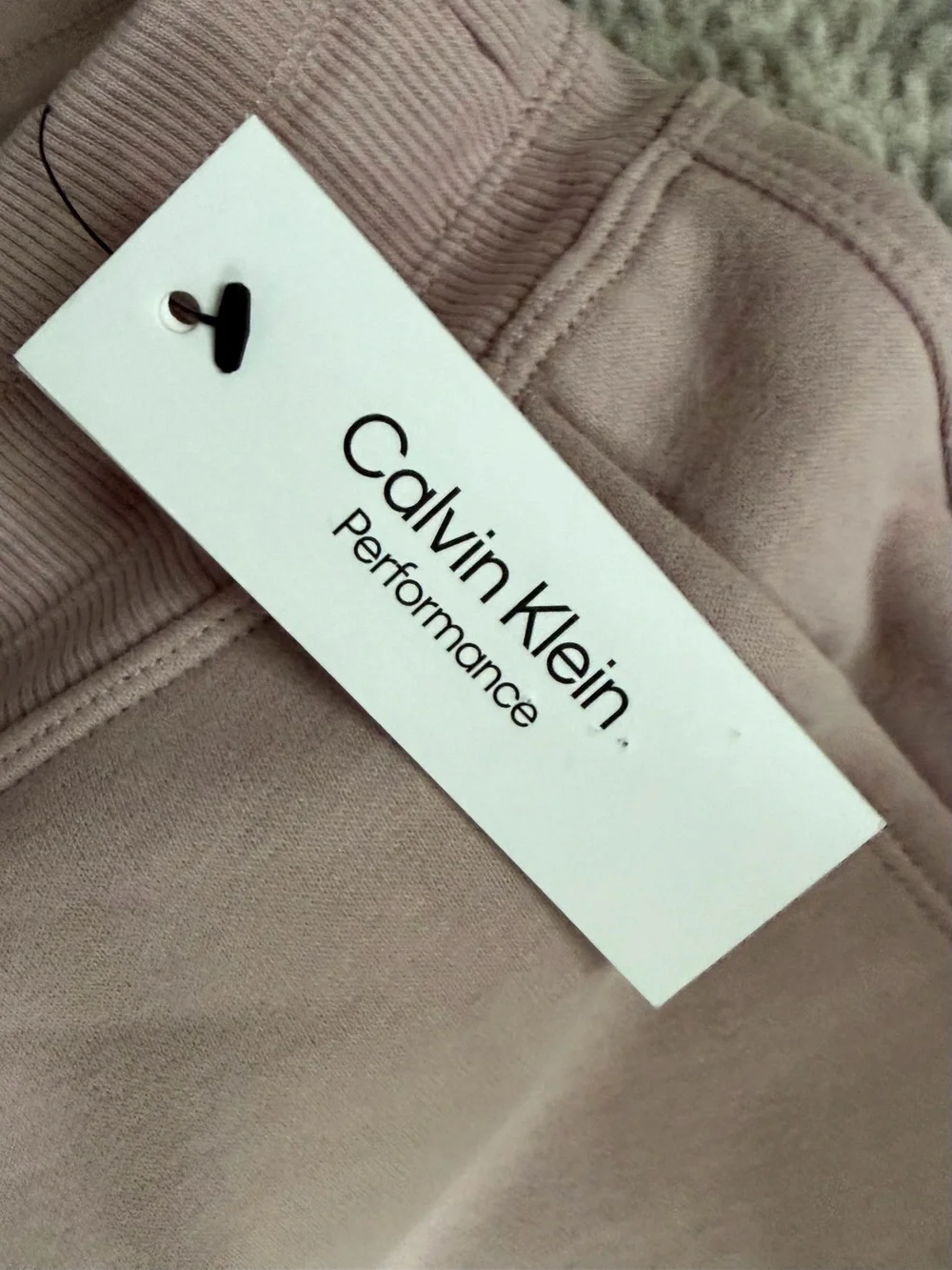 Calvin Klein Performance Wide-Leg Drawstring sweatpants Lounge in Light lilac M